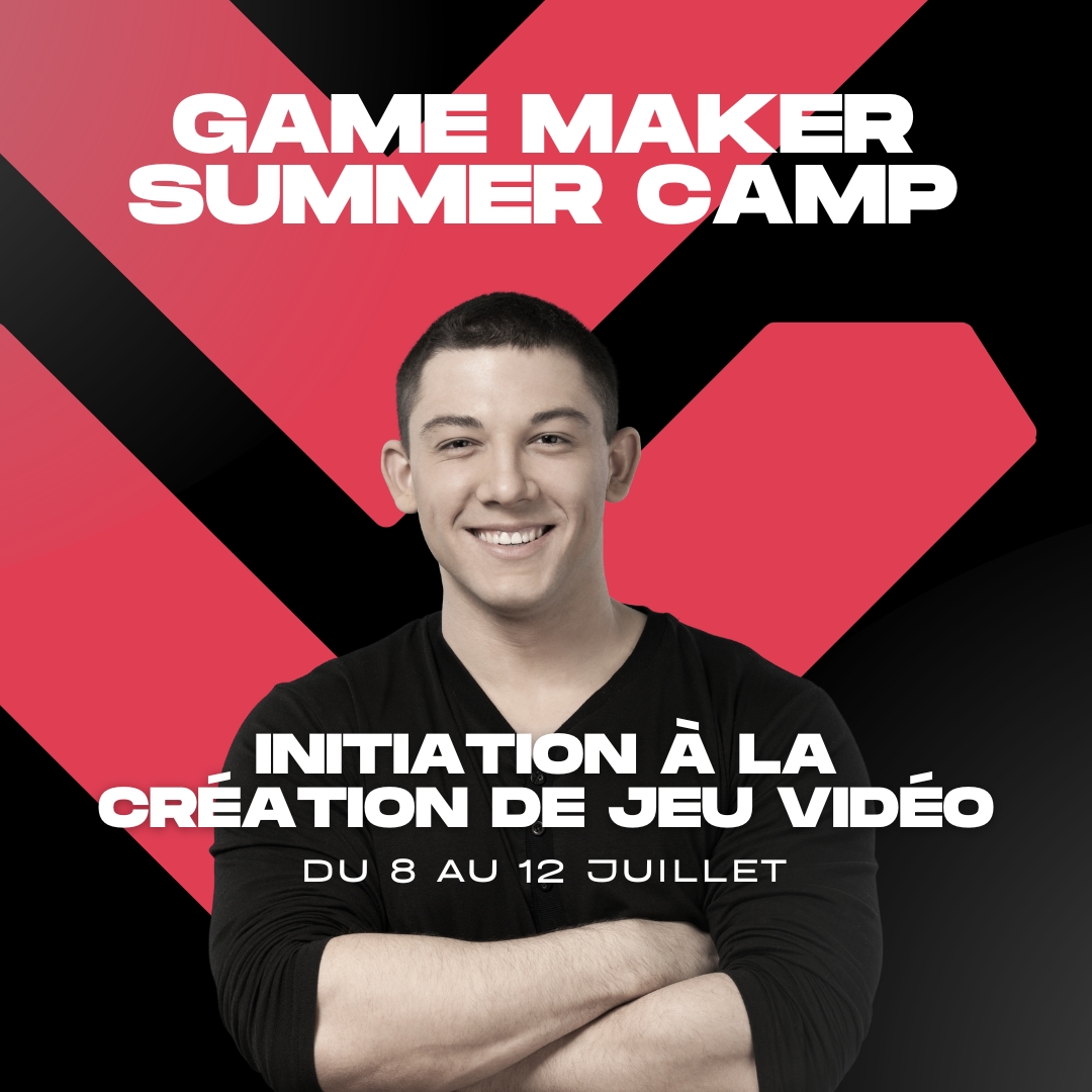 Game Maker Summer Camp La Horde 8 au 12 Juillet 2024