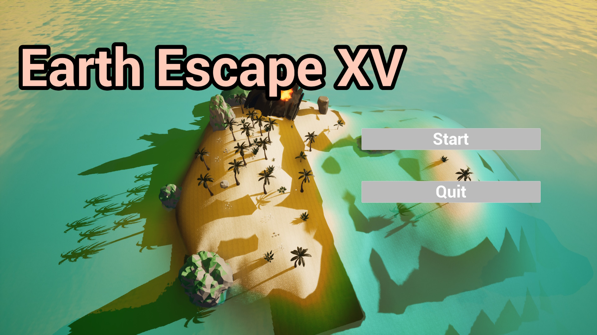 Escape Earth XV a TPS third person shooter game cover