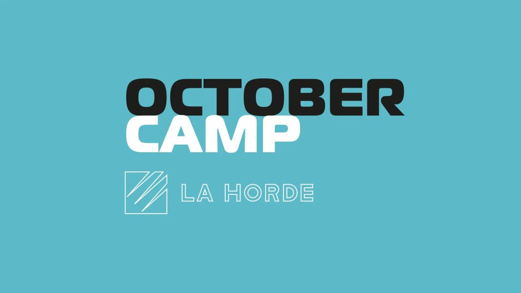 October Camp La Horde