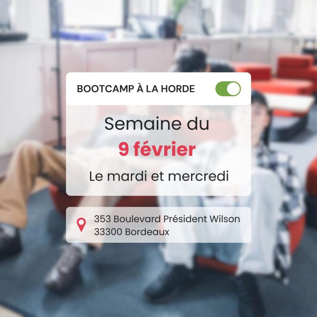 Bootcamp gratuit février